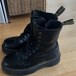 Doc Martens platform boots
